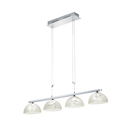 B-Leuchten Ebro LED-Hängeleuchte, höhenverstellbar