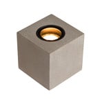 Concreto Square Outdoor Floor Lamp Grey - SLV