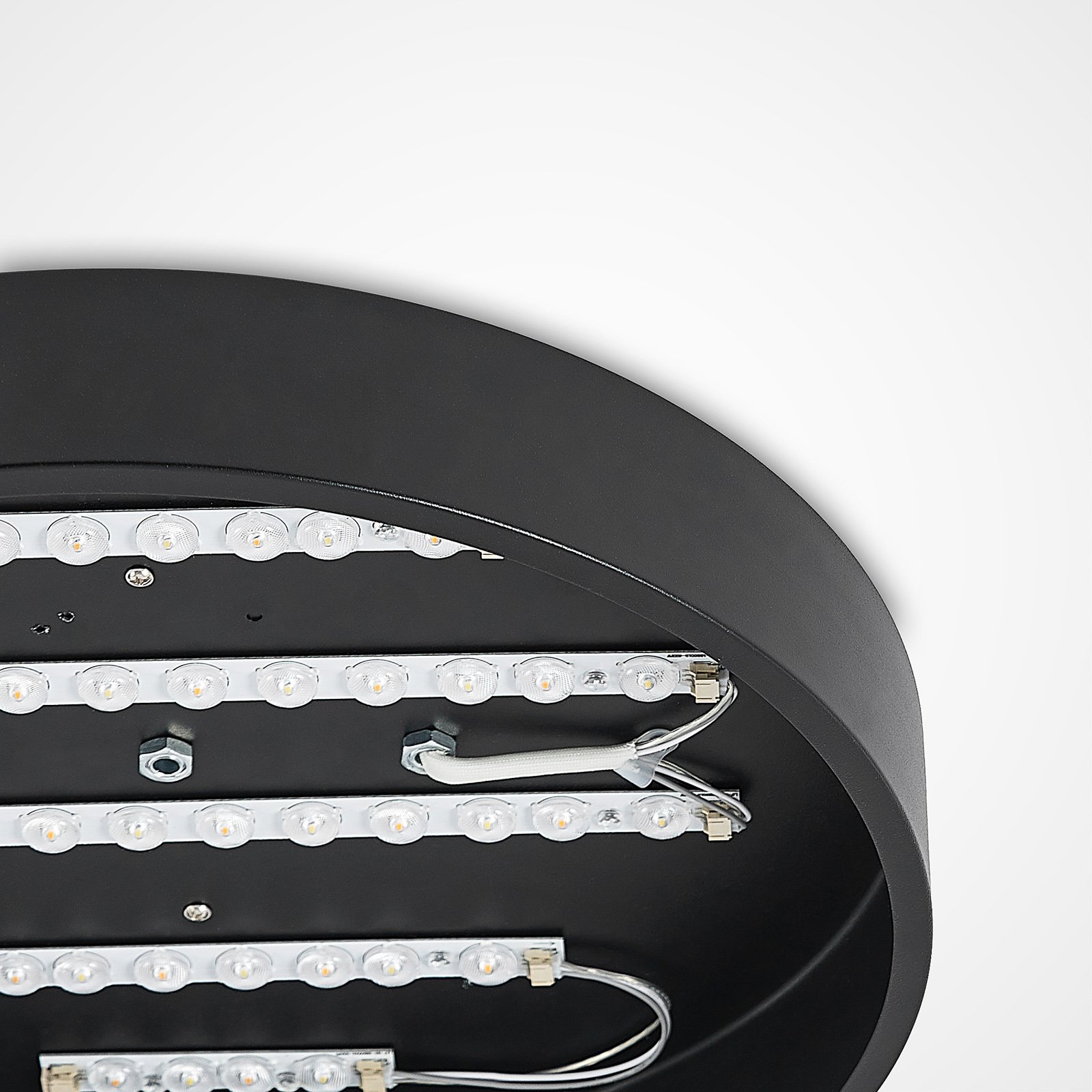 Milada LED Ceiling Lamp Black - Lindby