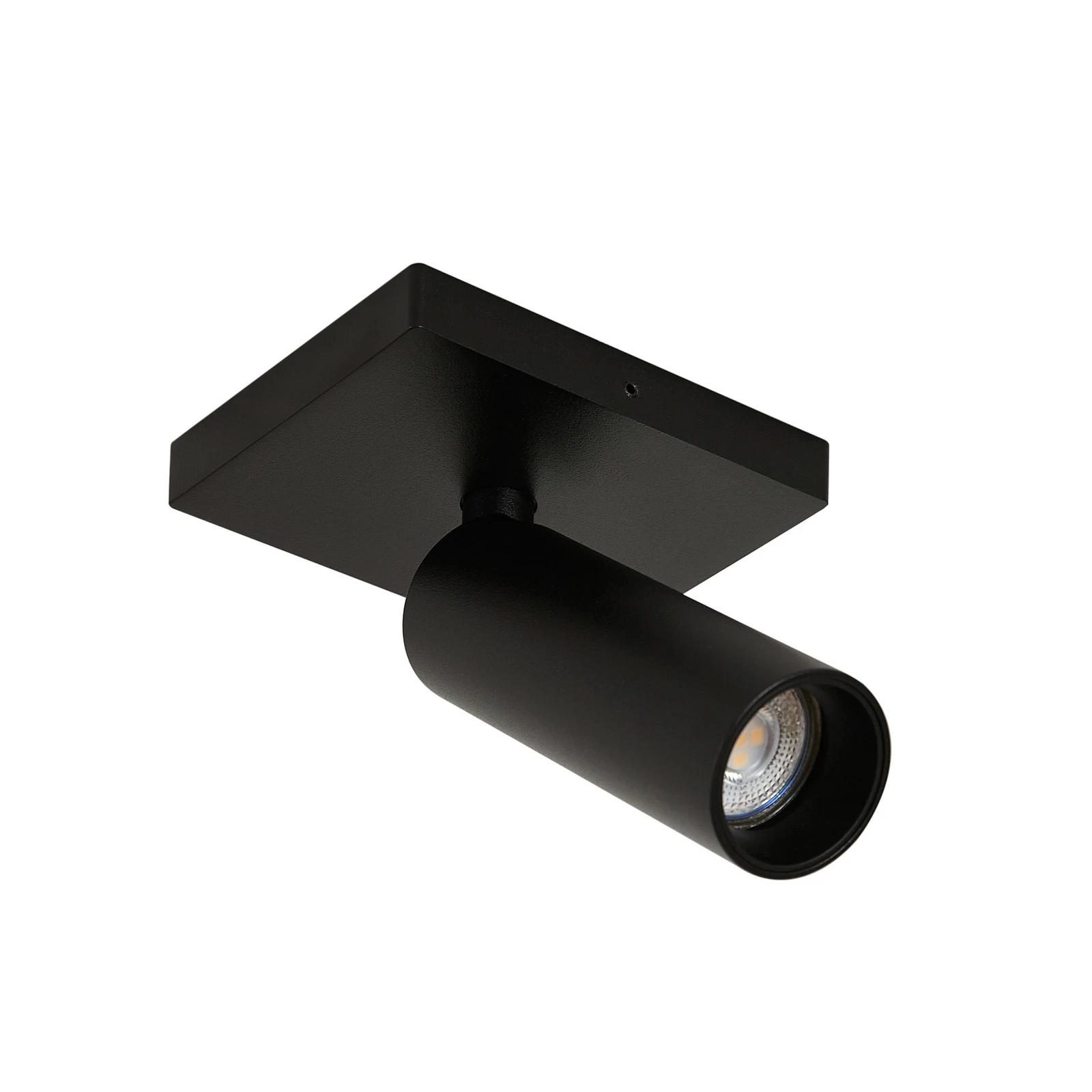 Arcchio Spot de teto Brinja Slim, preto, 1 lâmpada GU10 MR11