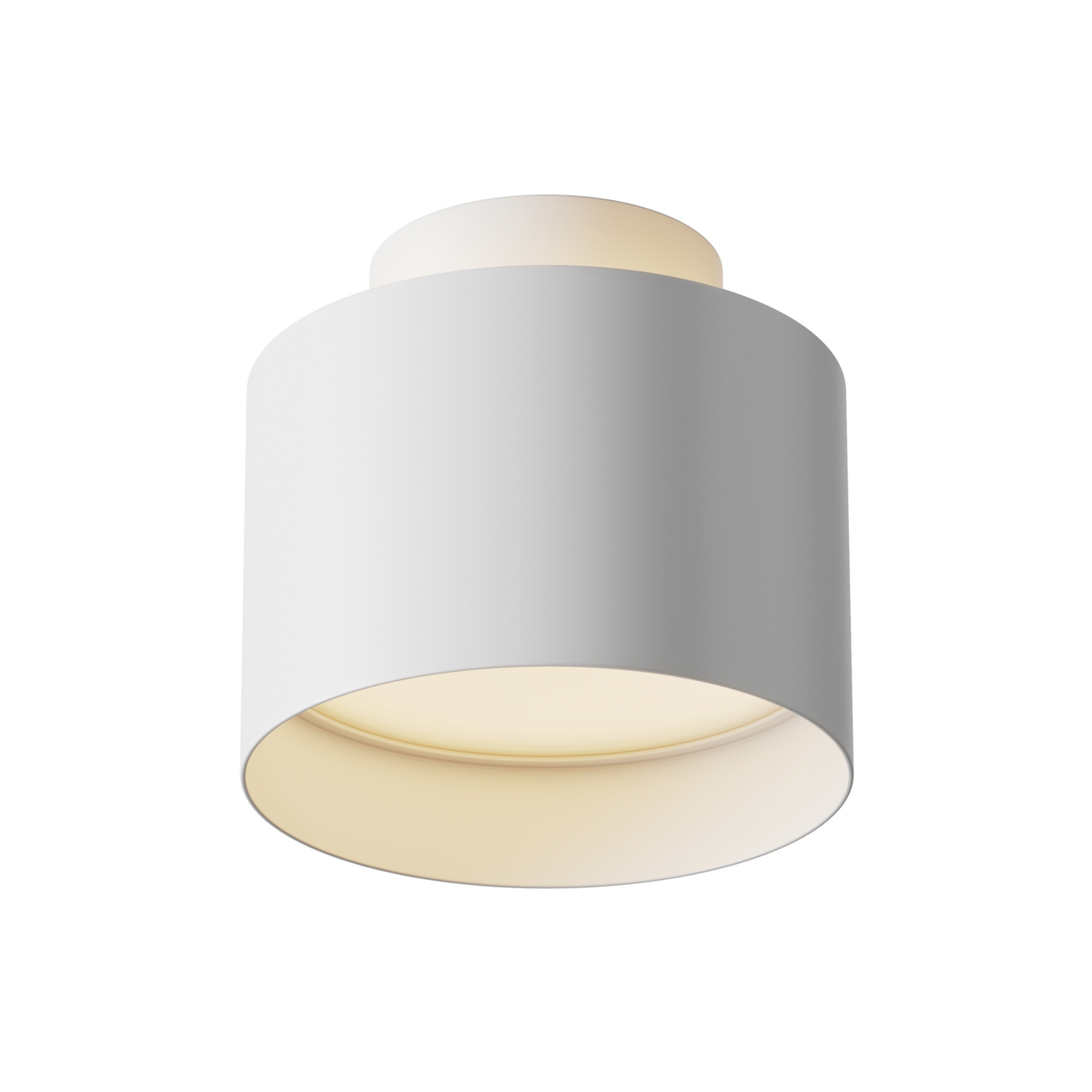 Maytoni lampa sufitowa LED Planet, biały Ø 10cm aluminium 3,000K