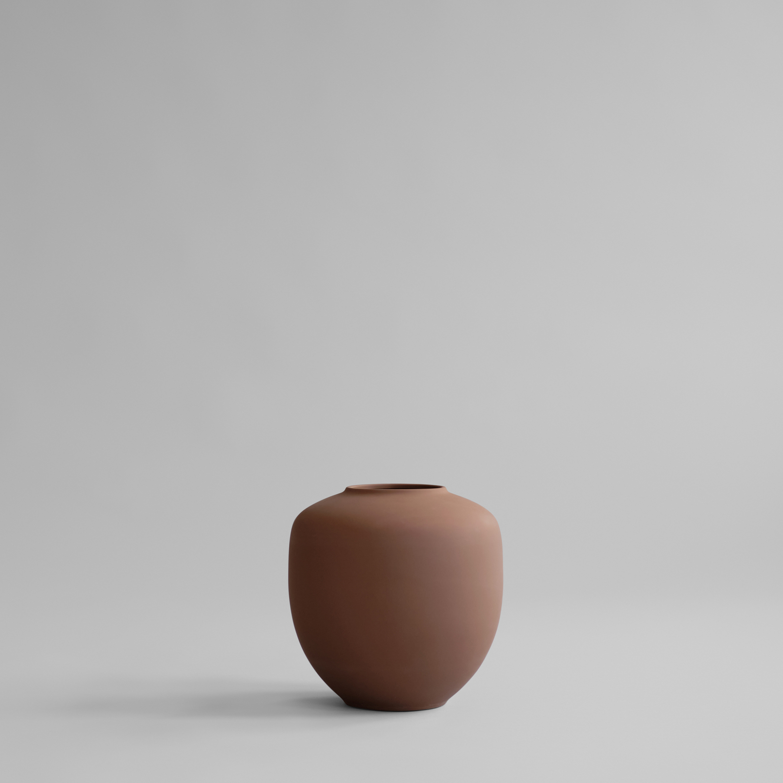 Váza Sunao Medio, mandľovo hnedá 30 cm Keramika - 101 Copenhagen