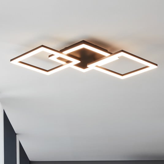 EGLO connect Paranday-Z LED-Deckenlampe 3-flg 65cm