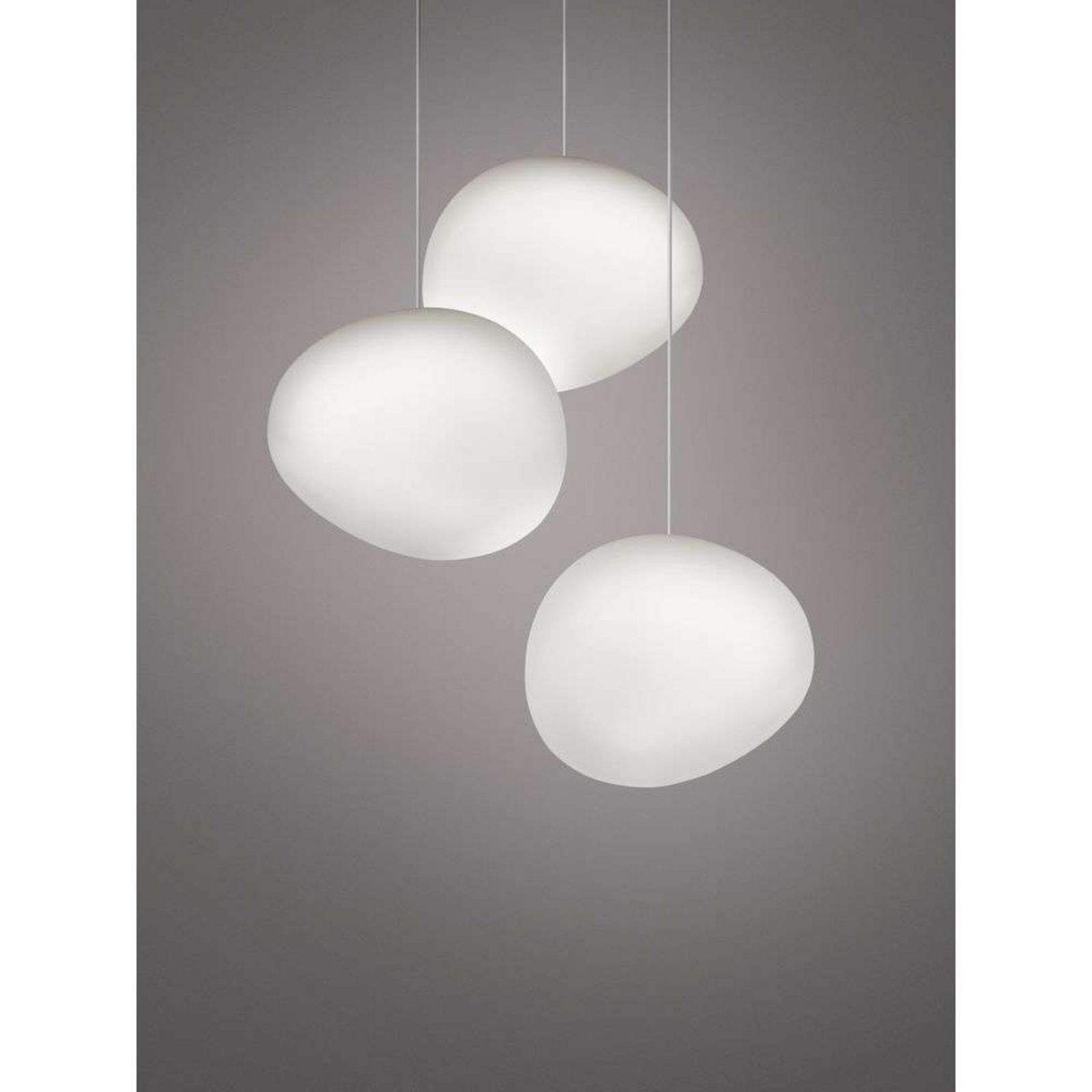 Gregg Midi Lámpara Colgante White - Foscarini