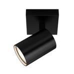 Astro Ascoli Single spot soffitto nero satinato