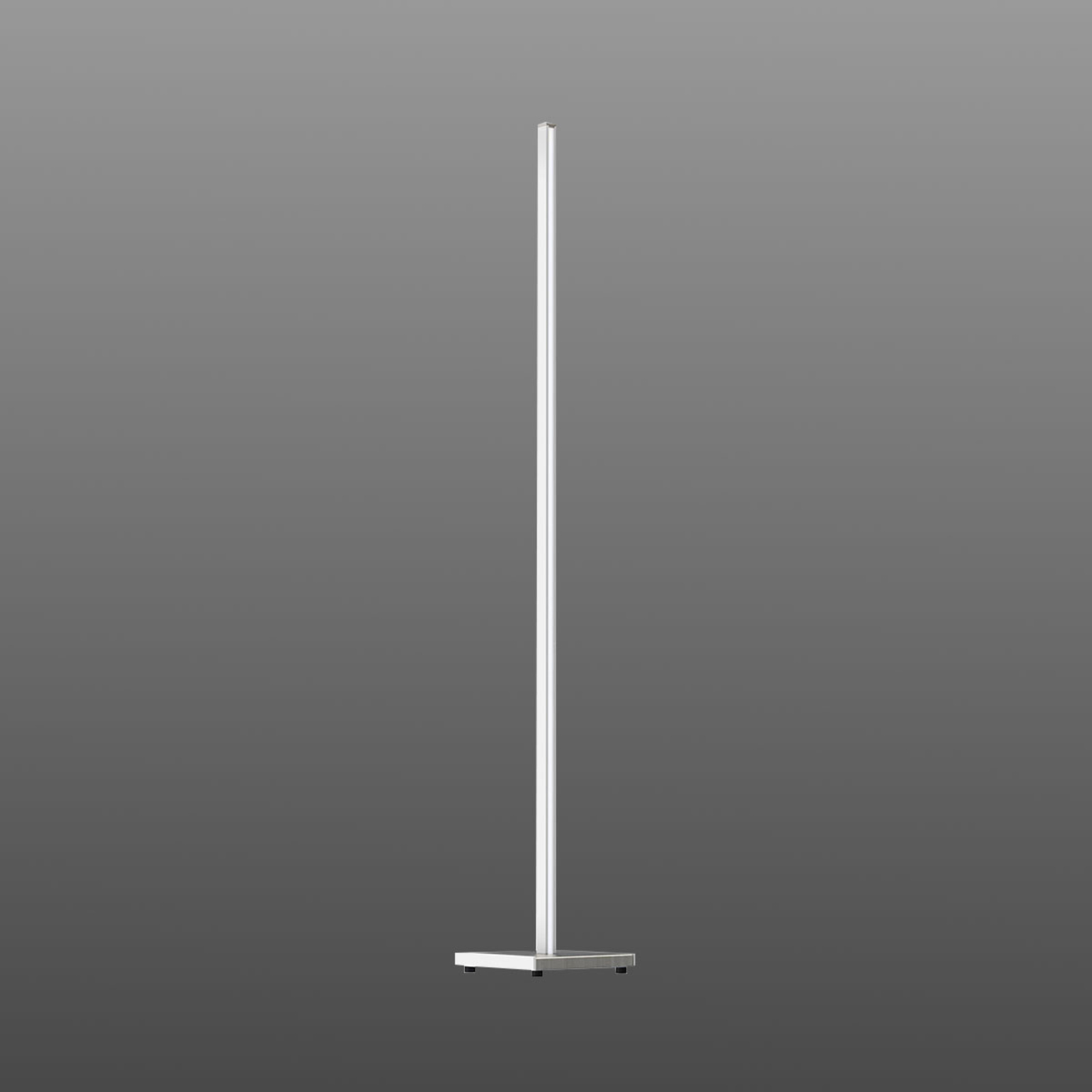 Evotec Functional Orix LED floor lamp in white, 150 cm, for Living / Dining Room, aluminium, acrylic, 22 W, energy efficiency: A, H: 150 cm