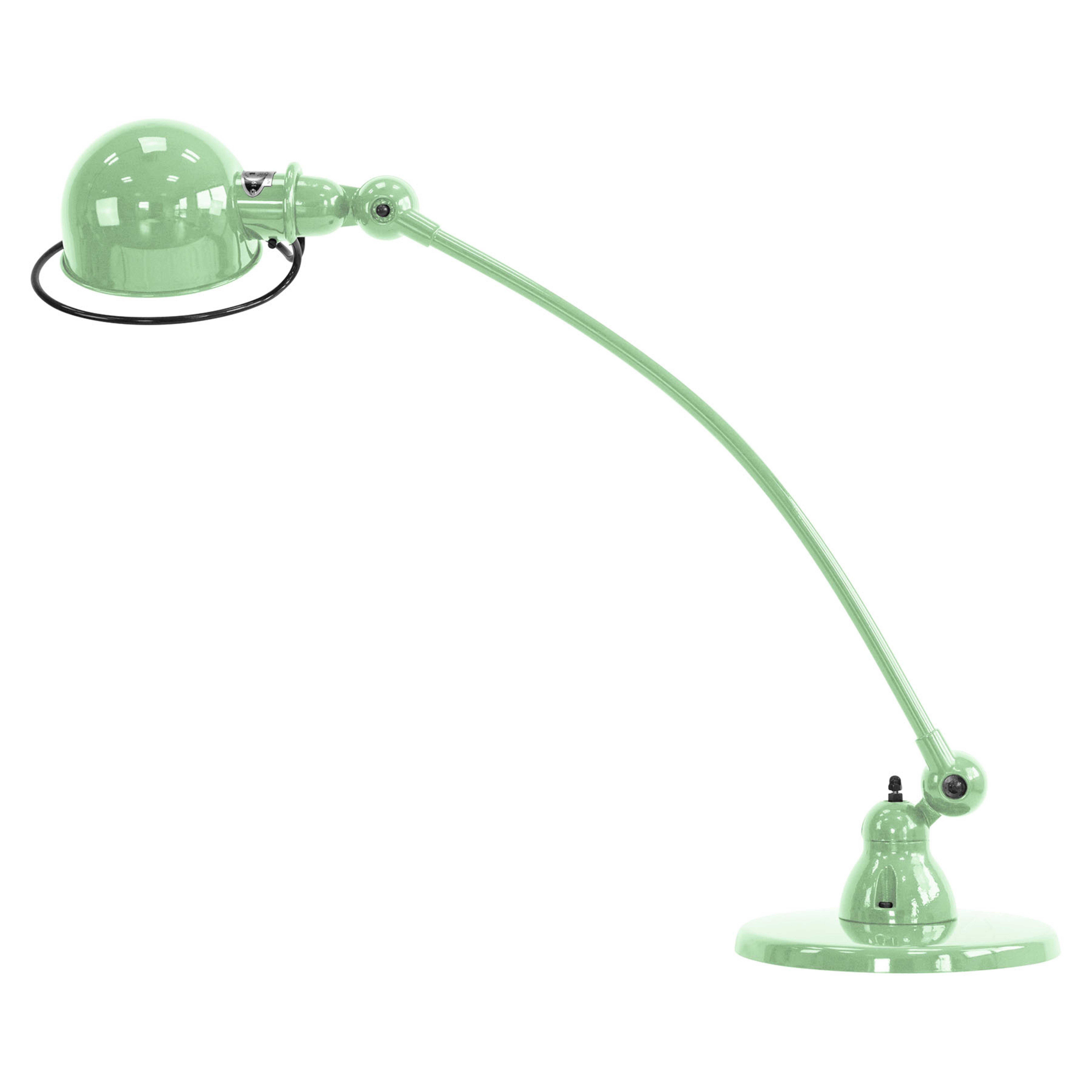 Jieldé Loft C6000 lámpara de mesa, curvada, verde