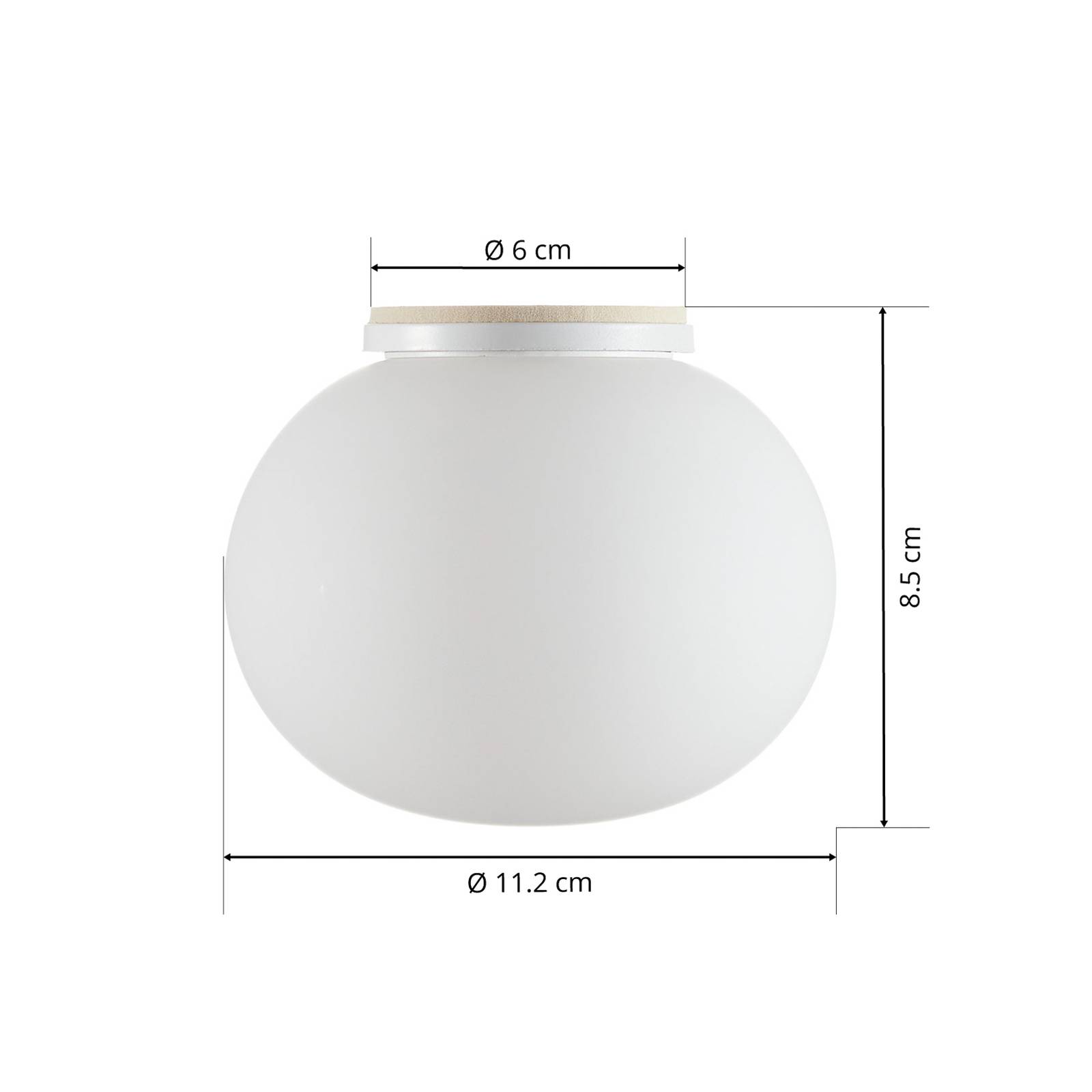FLOS Mini Glo-Ball C/W - Designerska lampa sufitowa