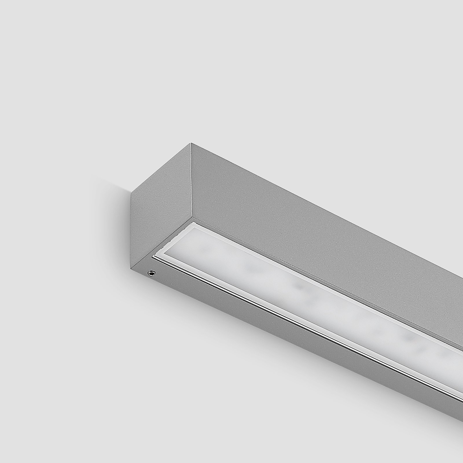 Lengo LED Buiten Wandlamp Up/Down L50 Zilver - Lucande