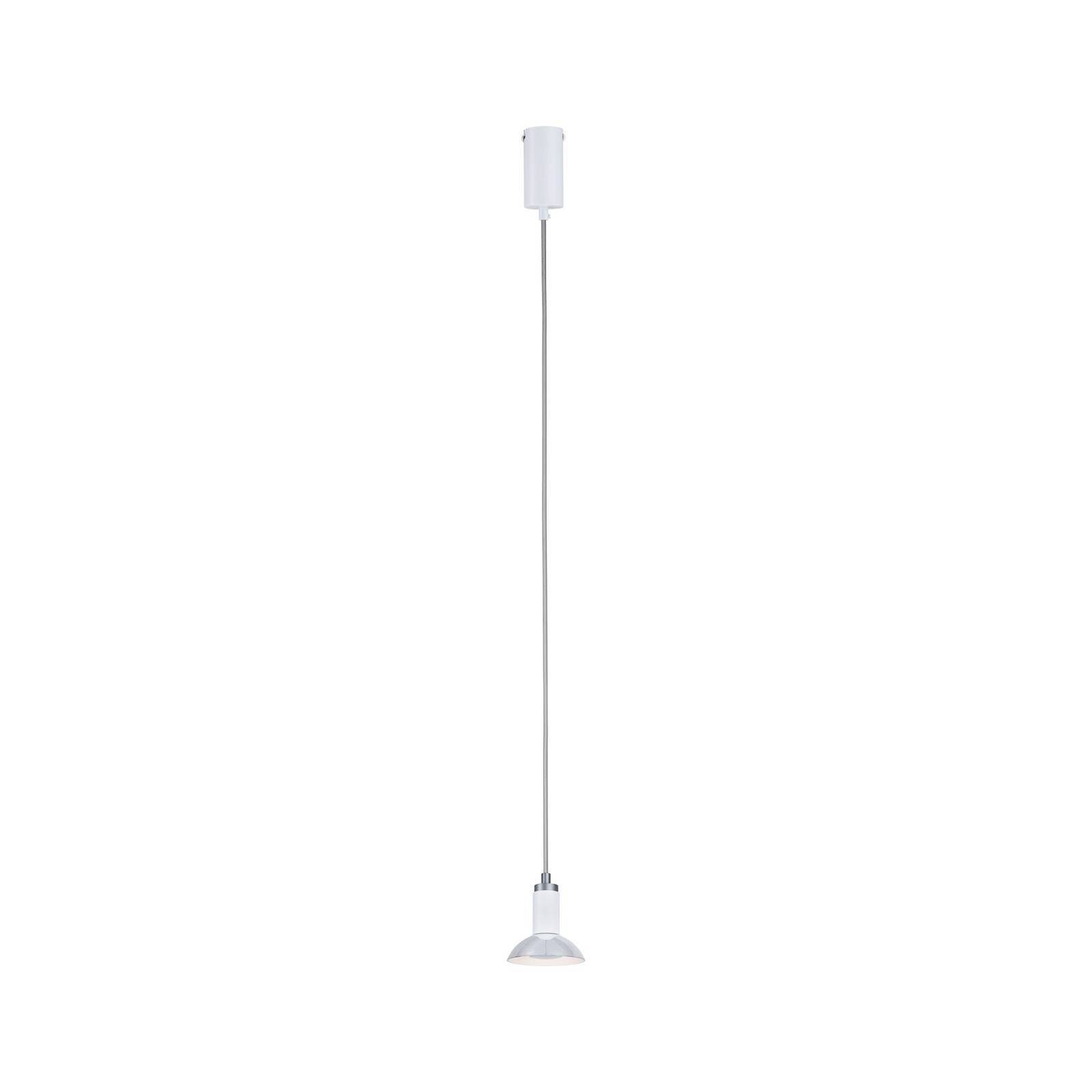 Paulmann Runa függő lámpa, fehér/szürke