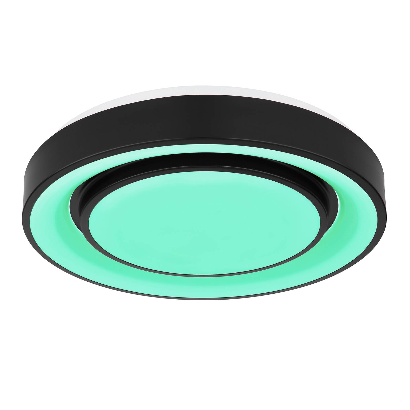 Lampa sufitowa LED Sully RGBW pilot czarna