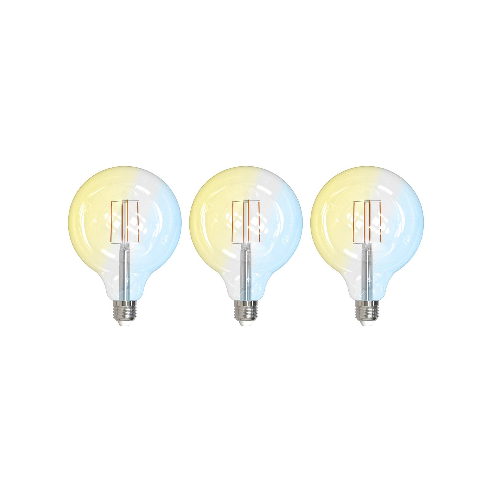 E-shop LUUMR Smart LED žiarovky sada 3 E27 G125 7W číre Tuya