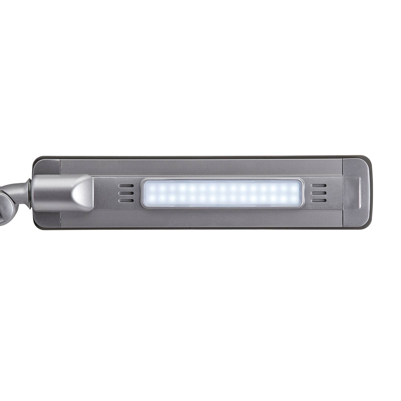 Lampka biurkowa LED MAULpure, antracyt, port USB