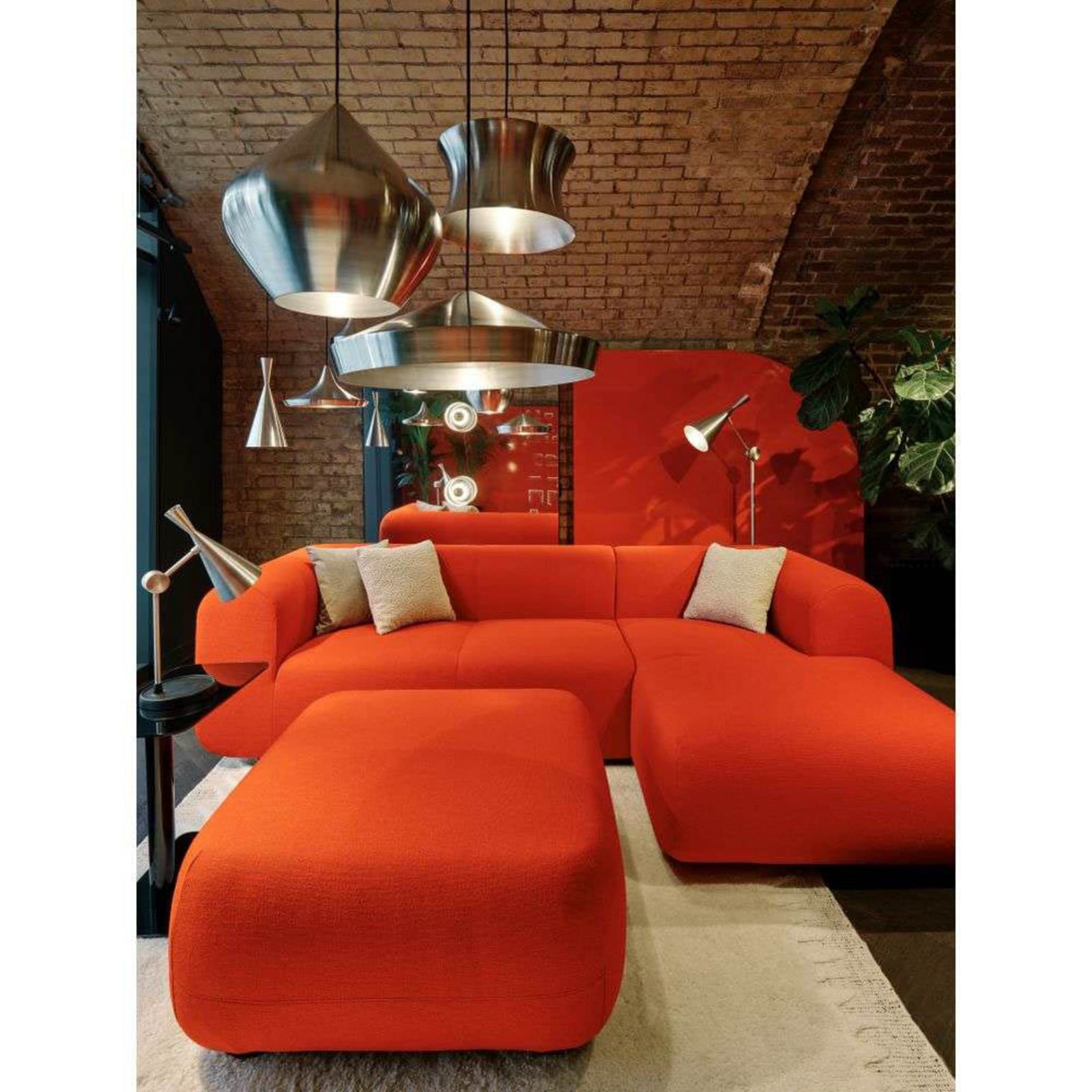 Beat Unbeaten Waist LED Pendel Aluminium Tom Dixon - Stue