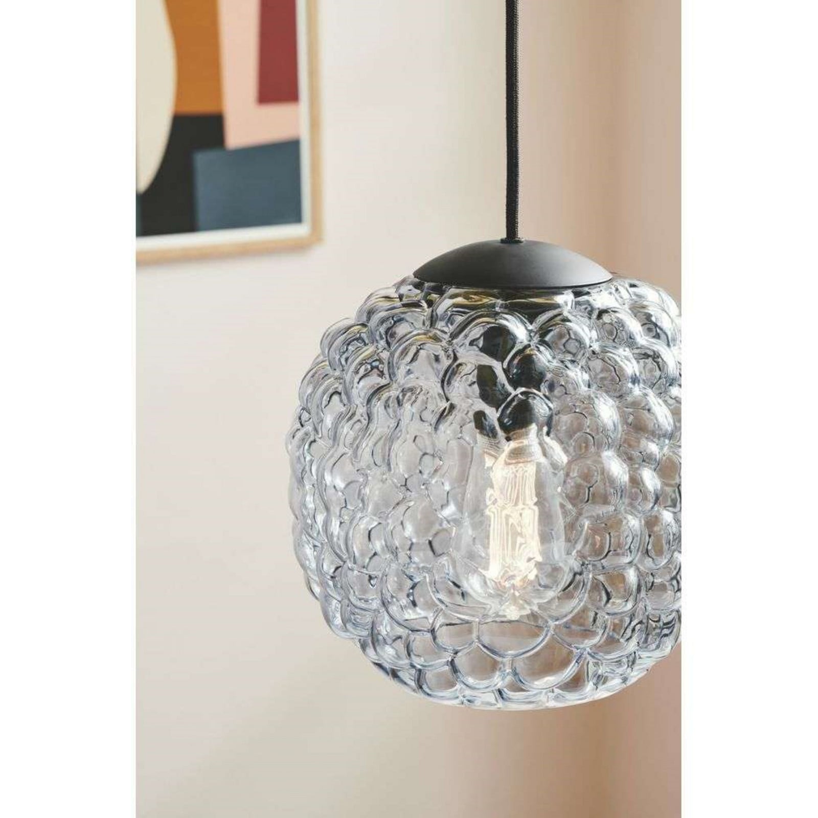 Grape Pendel Ø25 Clear Halo Design - Spisestue - Glas billede