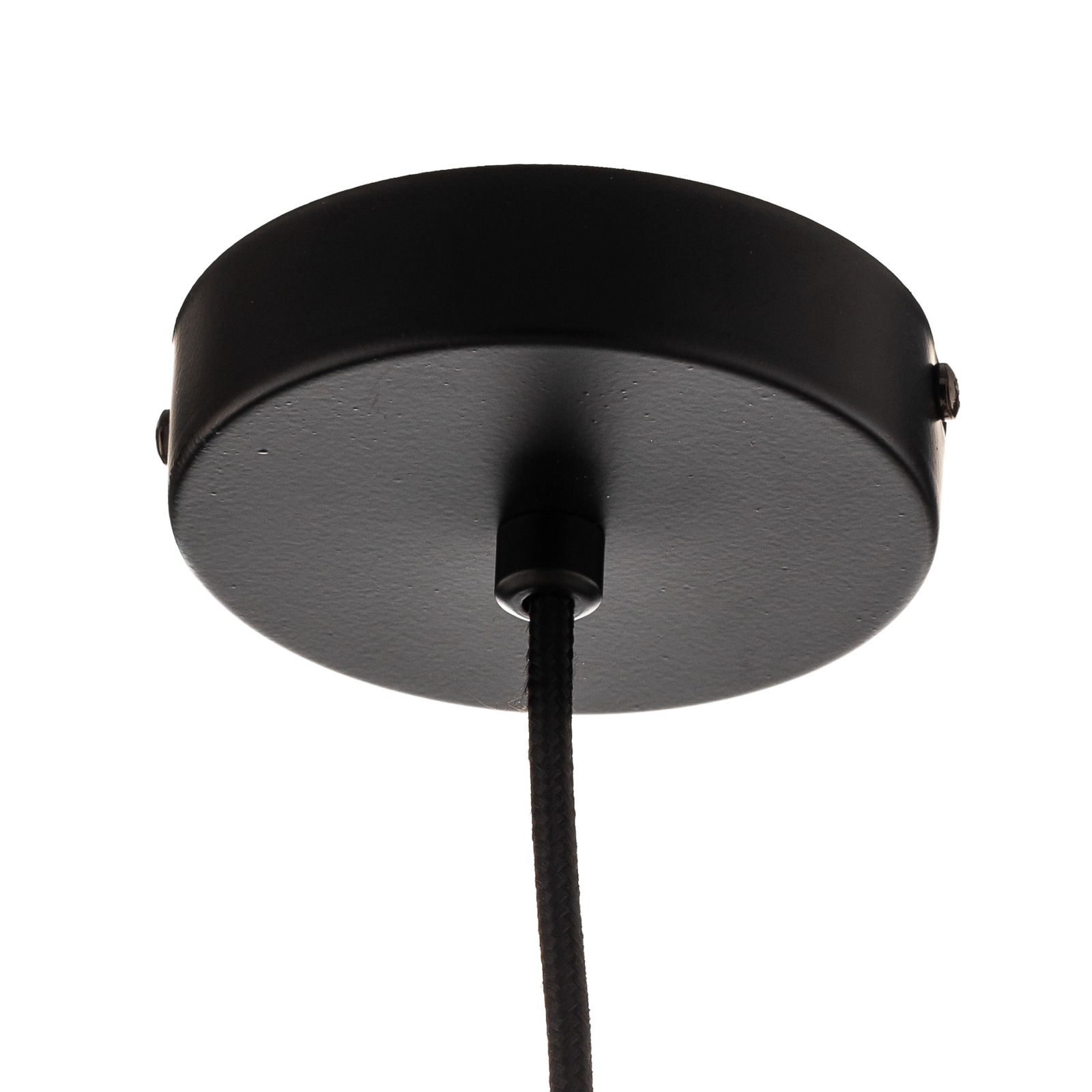 Hanglamp Hira, 1-lamp, zwart/grijs