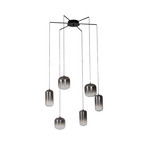 Avelina 6 LED Taklampa Røyk Grå - Lucande