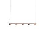 Blush Rail 5 Lustră Pendul Warm Beige - Northern