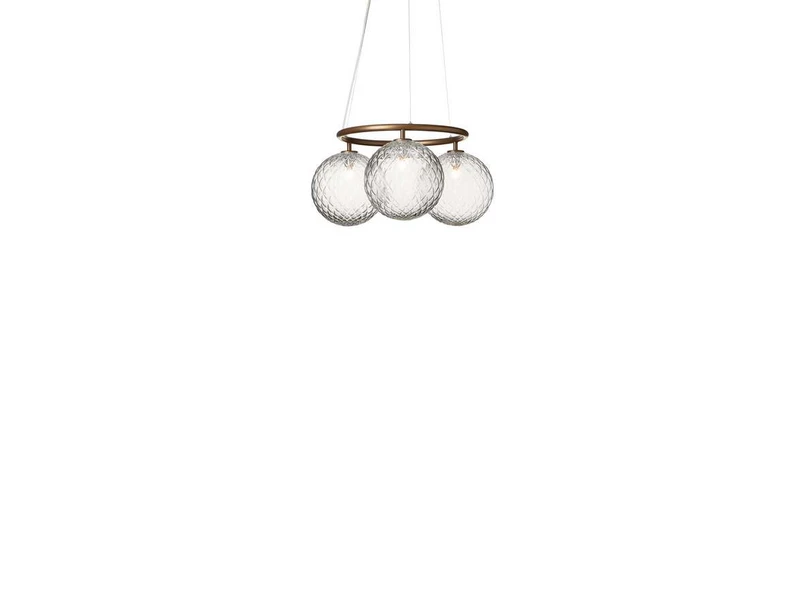 Nuura Aps - Miira 3 Circular Lustre Dark Bronze/Optic Clear Nuura