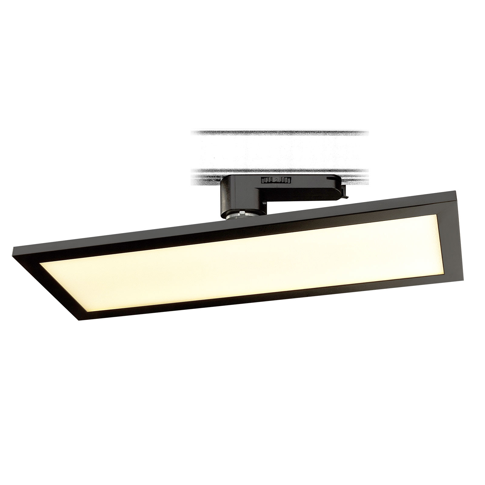 Arcchio Hairis 3-Phasen-LED-Panel, schwarz