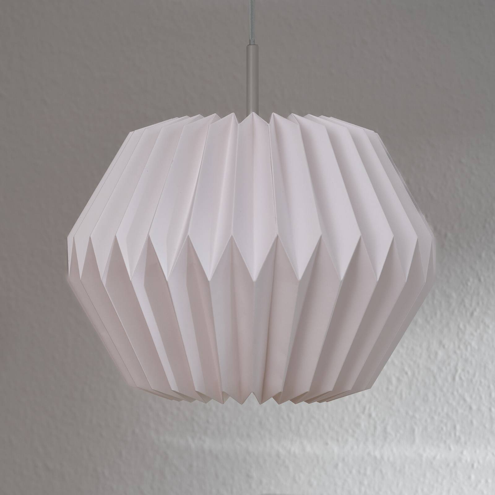 Żyrandol OSRAM Decor Paper Gem, biała, papier, E27
