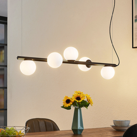 Lucande Emarin lampada a sospensione, 5 luci