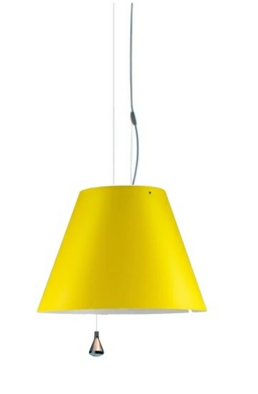 Luceplan - Costanza Pendelleuchte Up/Down Smart Yellow