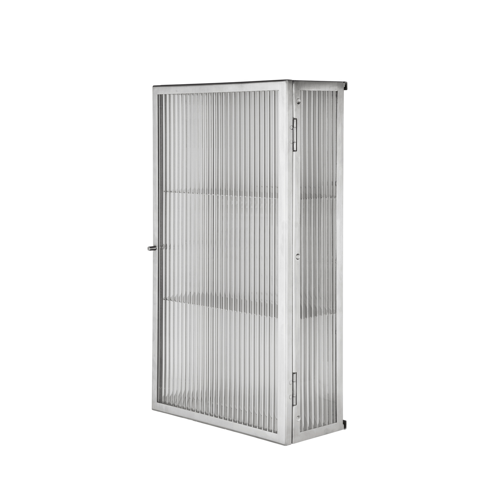 Haze Wandschrank, Glas/Edelstahl, Höhe 60 cm - ferm LIVING 