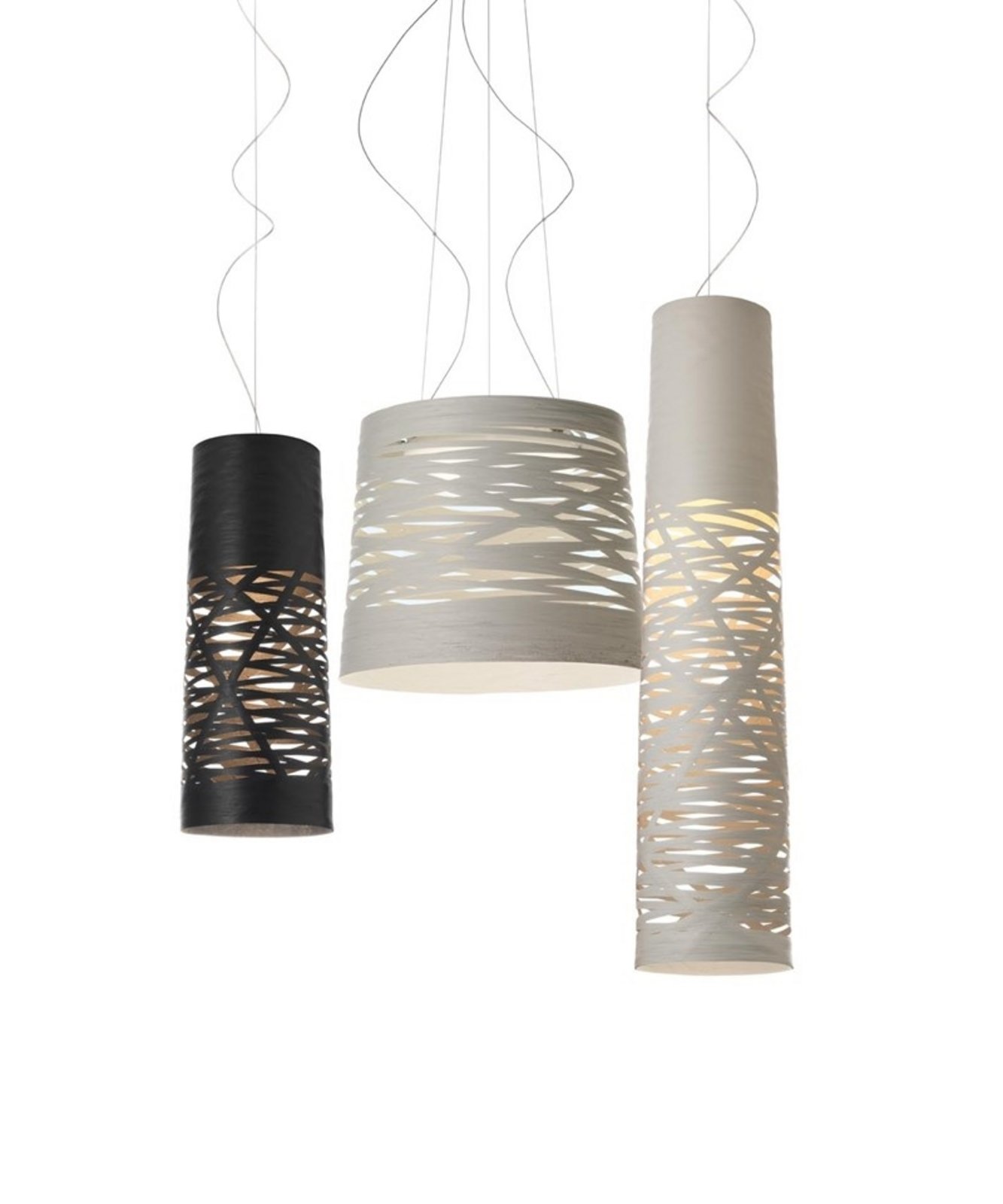 Tress Large White LED Lustră Pendul - Foscarini