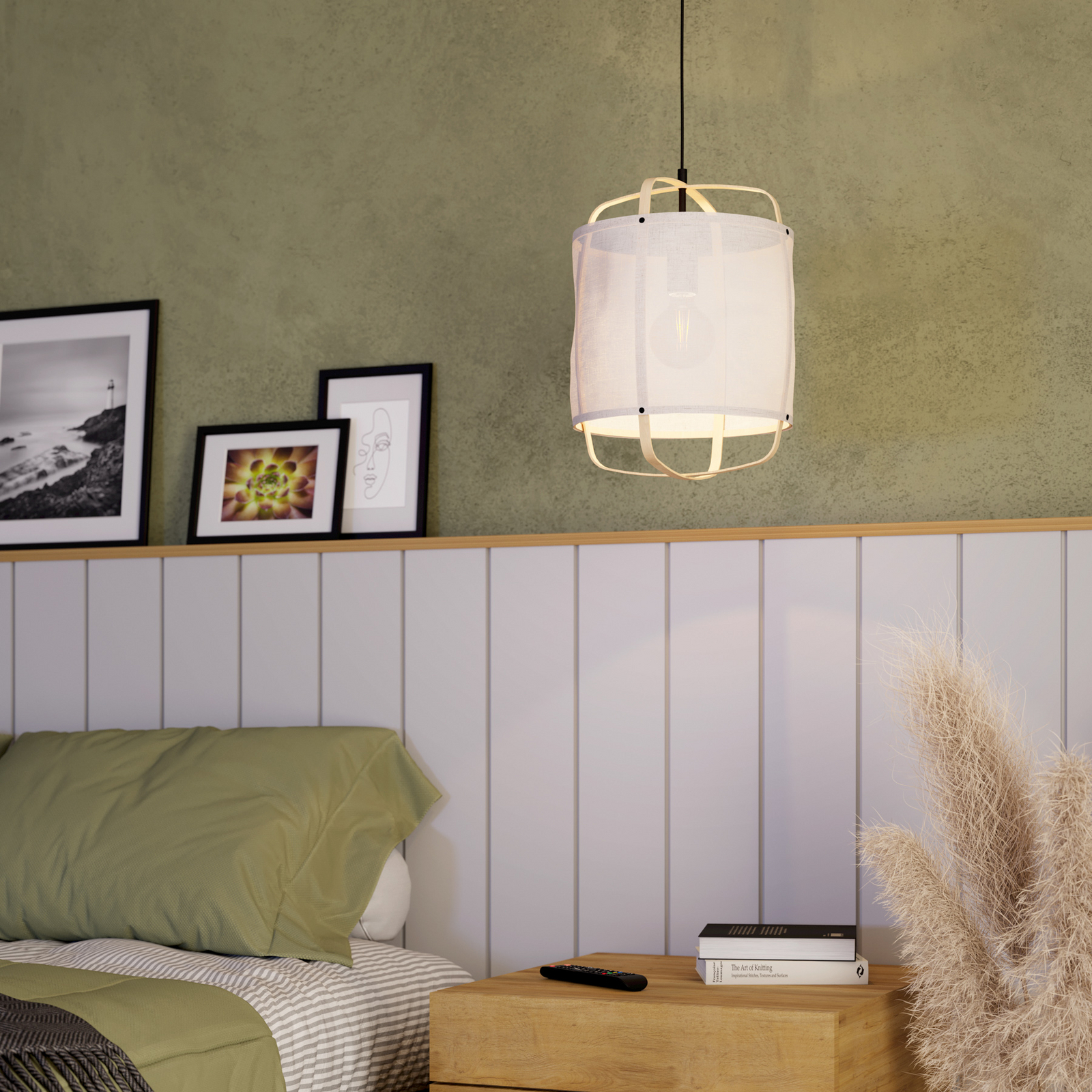 Obesek Surfleet z bambusom in platnenim senčnikom