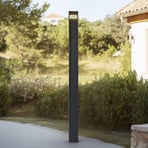 Candeeiro exterior LED Tavion, 230 cm, antracite, IP65