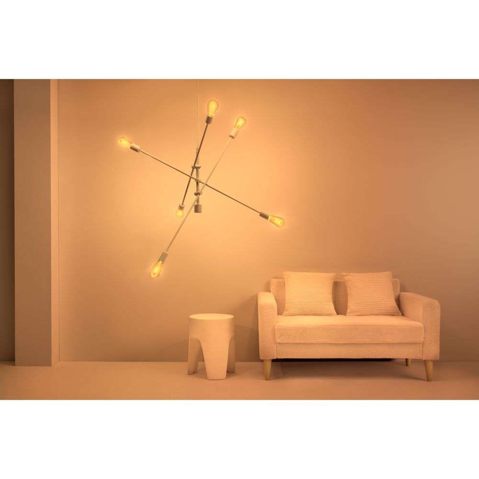 Lampadine Smart TW Amb. 8W 2200-6500K Edison Gold E27 & Remote - WiZ