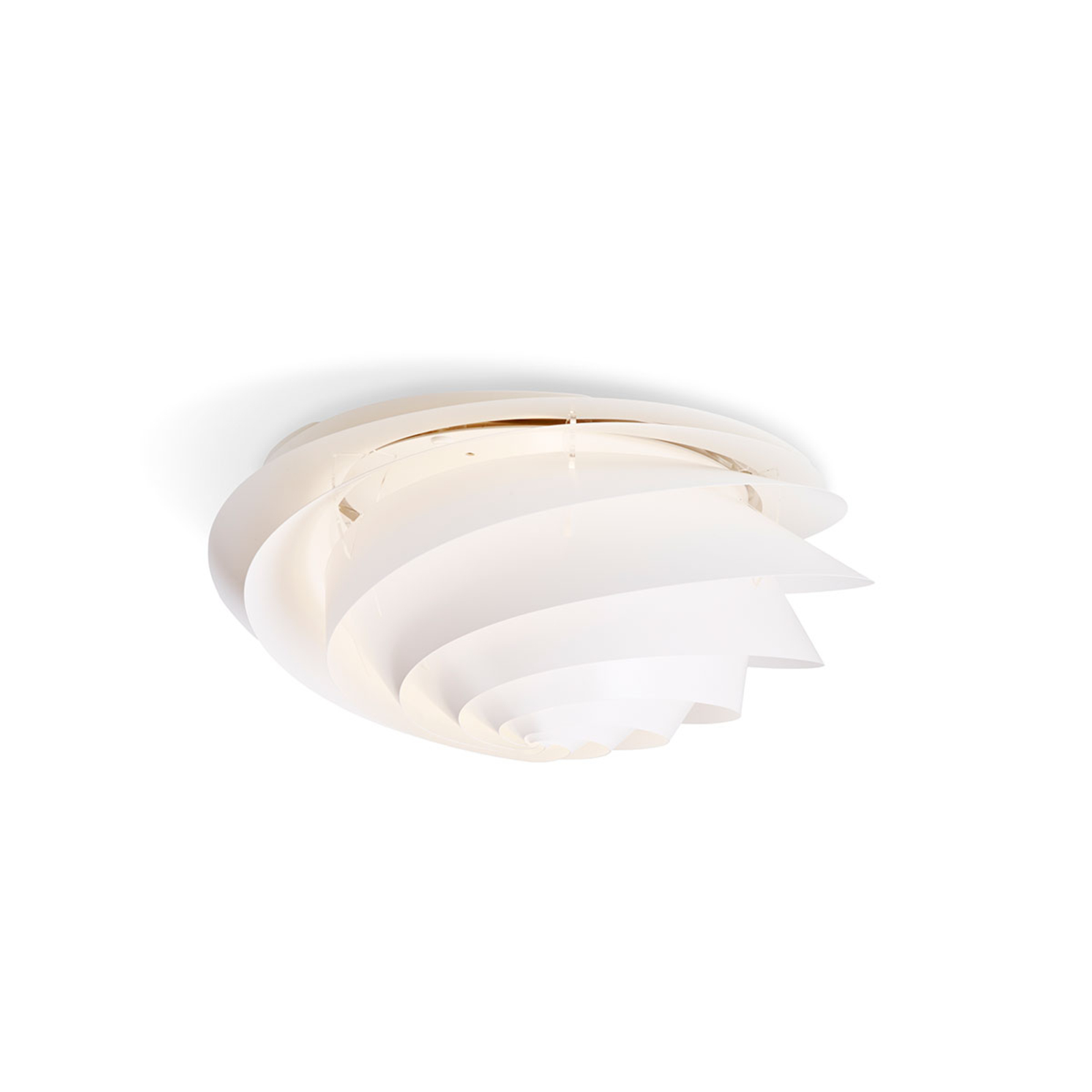 LE KLINT Swirl - Wandleuchte mit LED, weiß