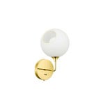 Ballroom The Wall Wall Lamp 37 cm White Snow/Gold - Design By Us