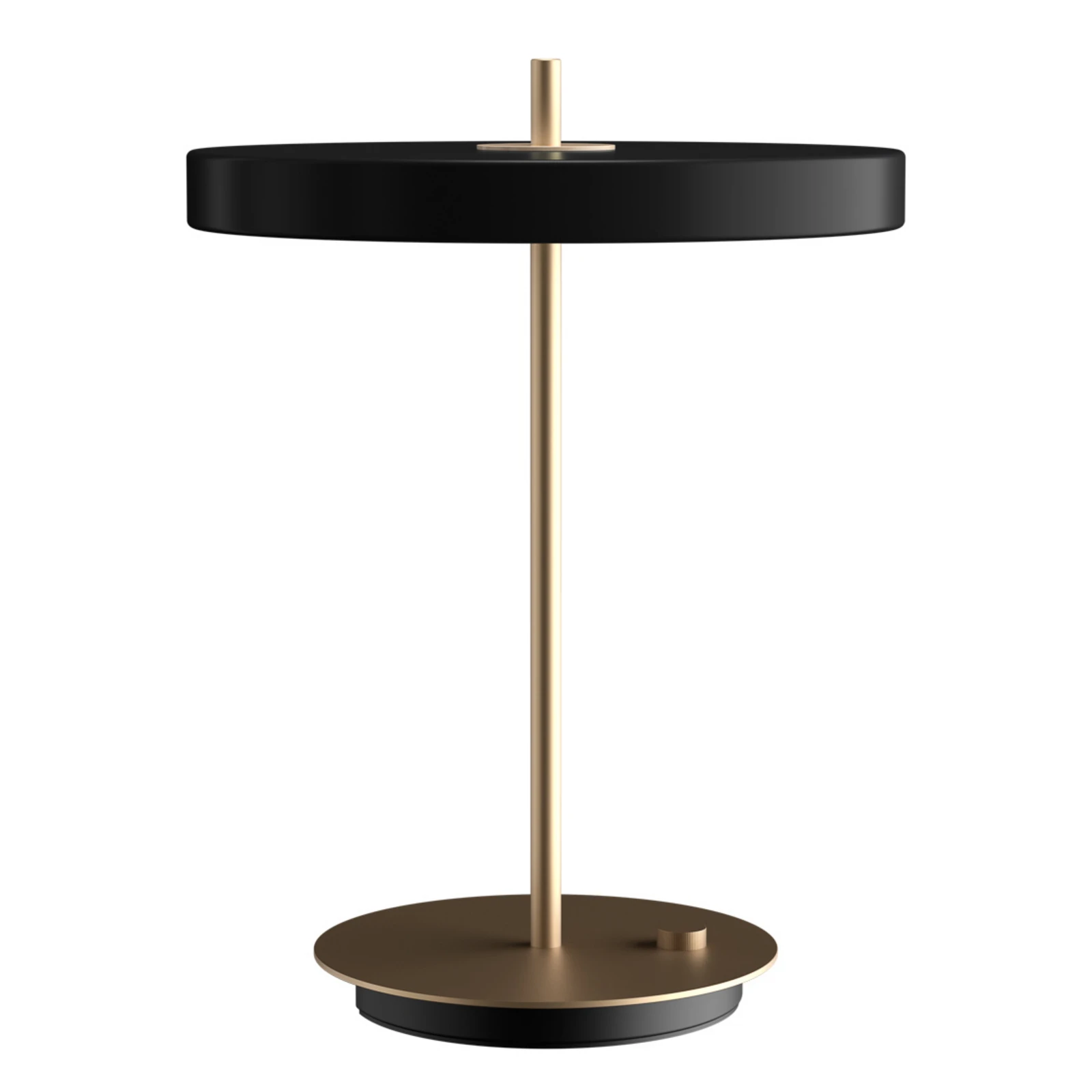 UMAGE lampe de table LED Asteria Table, USB, noir/laiton