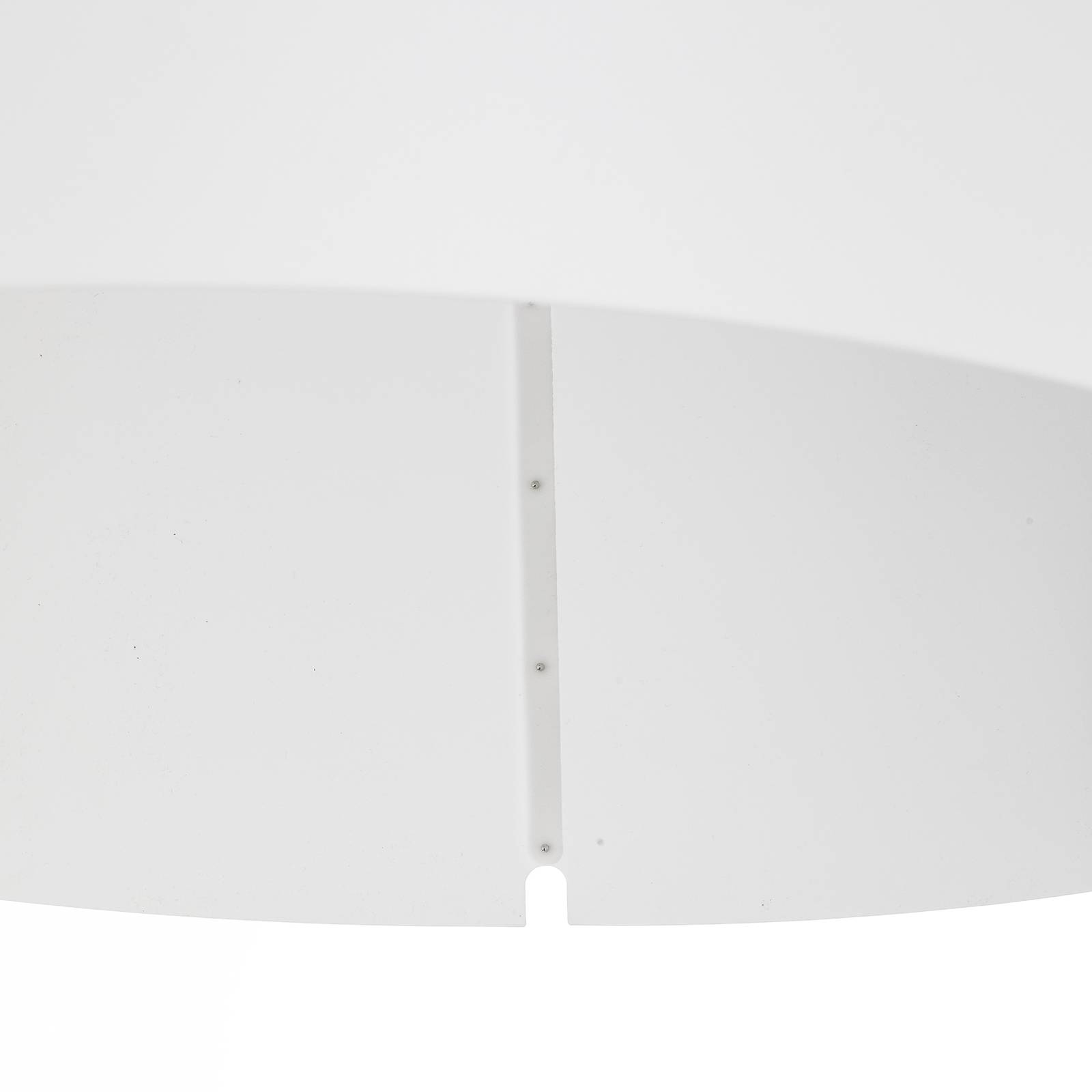Biała lampa wisząca Grande Costanza