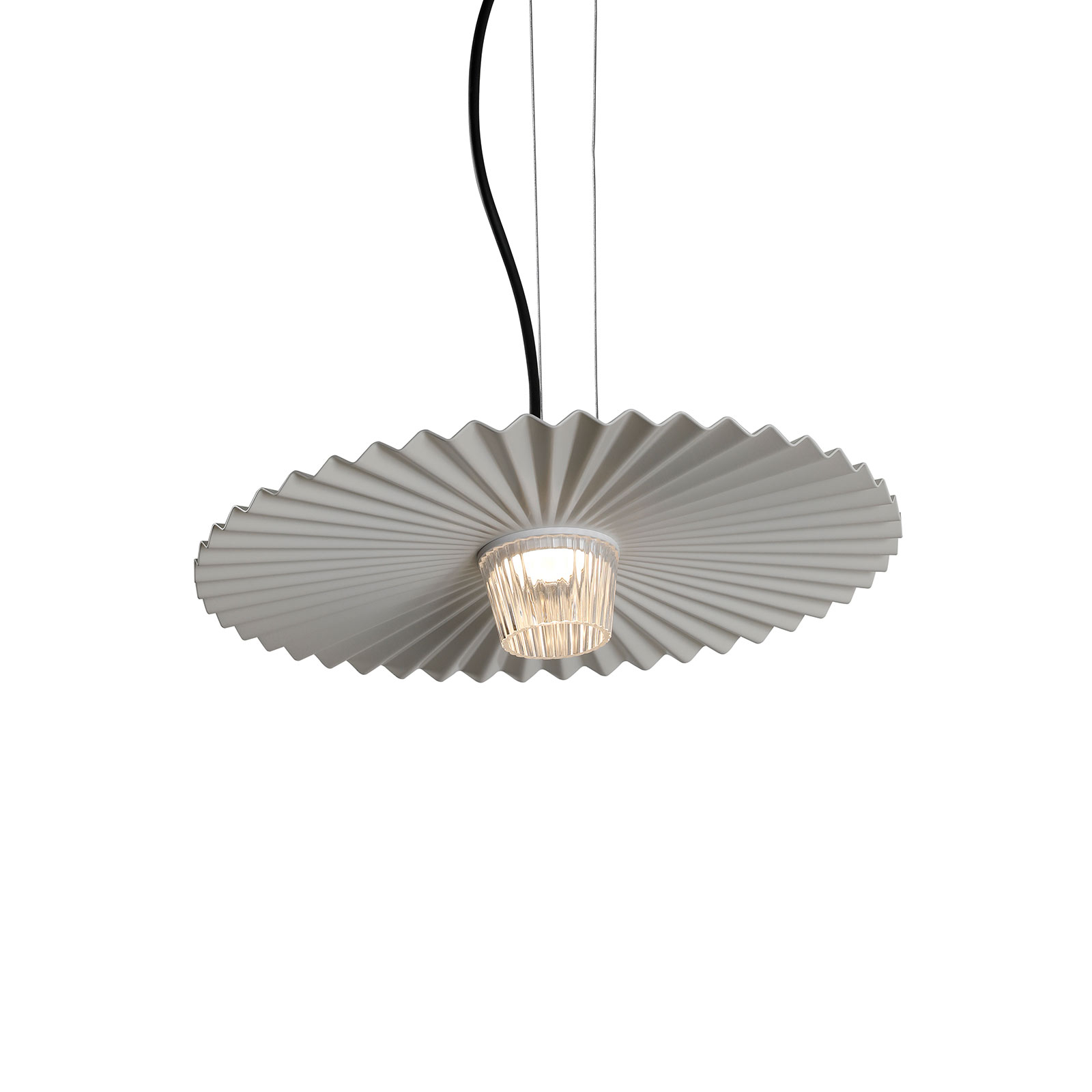 Karman Gonzaga LED-hengelampe, Ø 42 cm, hvit