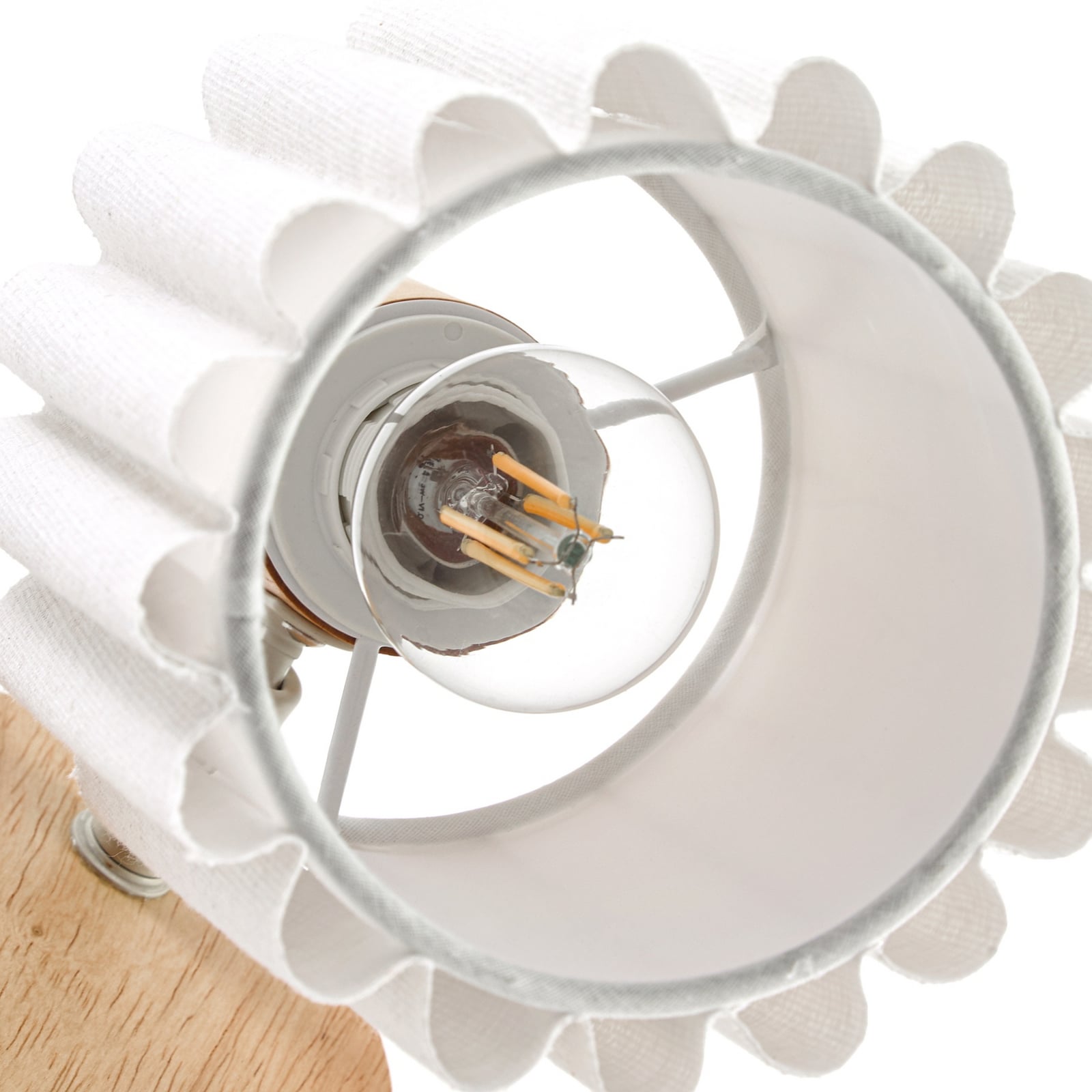 Shiloh spotlight till vägg, trä, linne, natur/beige, E14 – Lindby Shiloh spotlight till vägg, trä, linne, natur/beige, E14 – Lindby