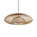 Suspension Faraday Large couleur laiton, Ø 60 cm - UMAGE