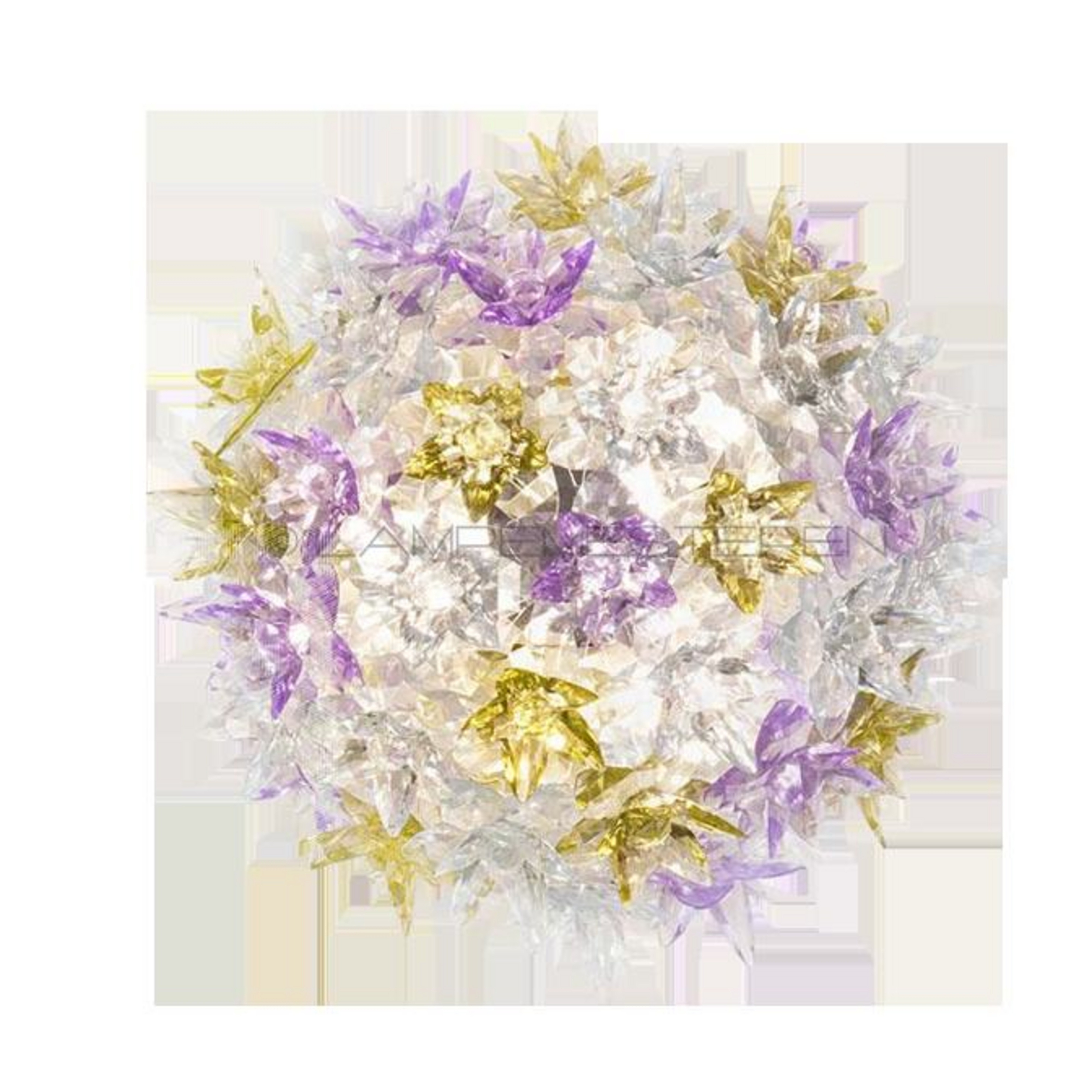 Bloom CW2 Væglampe/Loftlampe Lavendel - Kartell