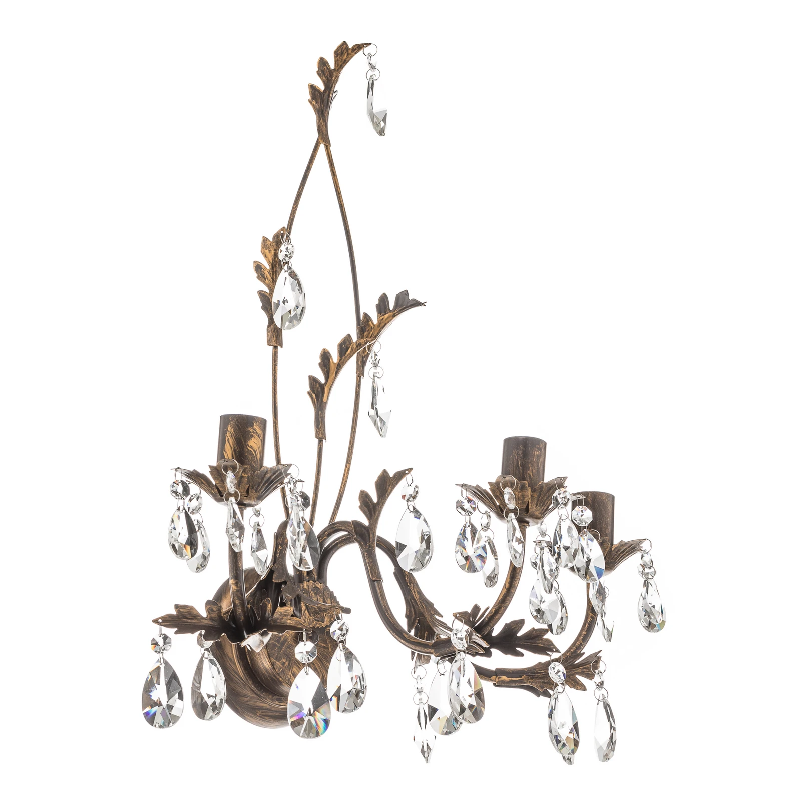 Applique murale Teresa en lustre, à 3 lampes