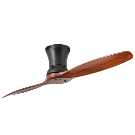 Deckenventilator Lama, Flügel aus Paulowniaholz