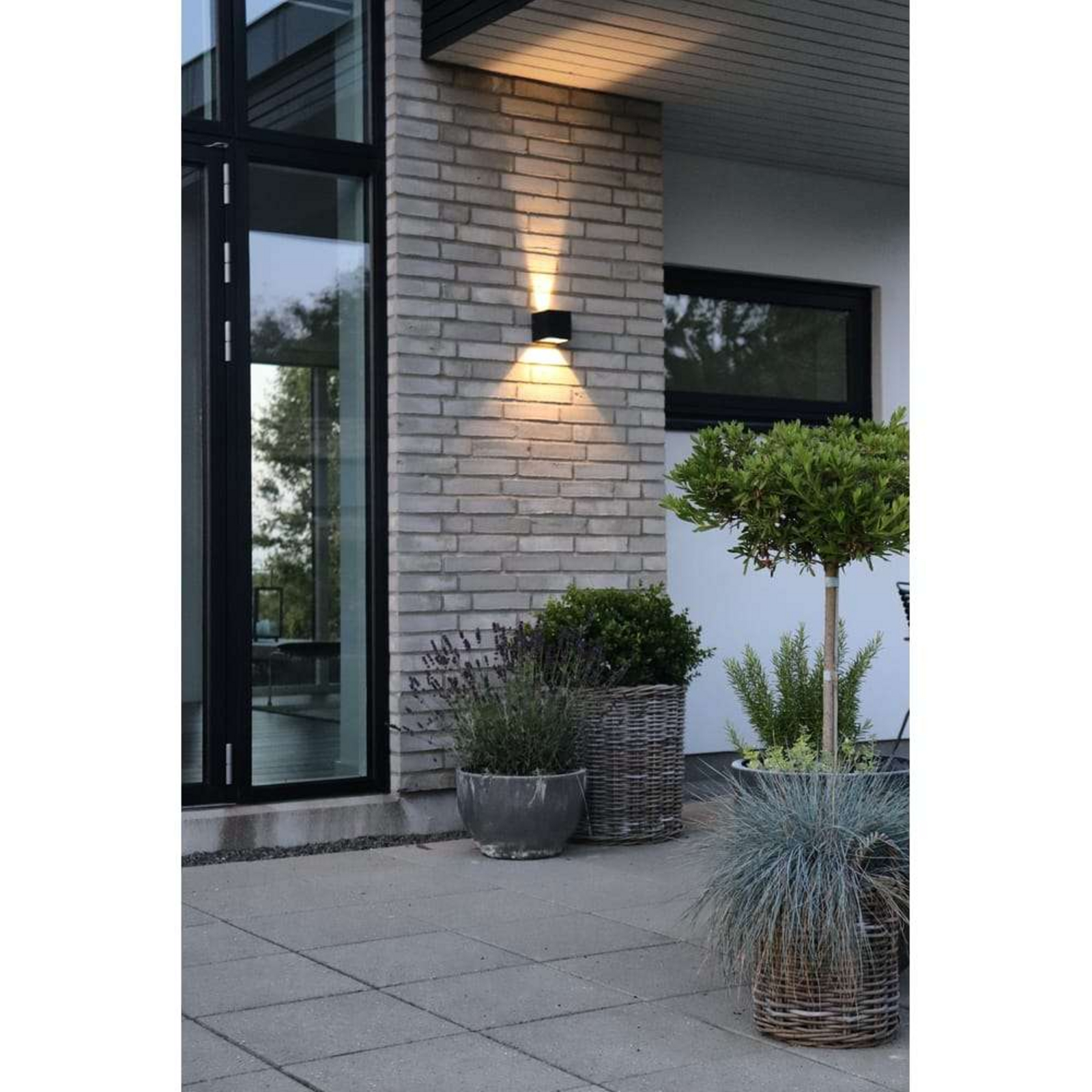 Cube LED Aplica de Exterior 3000K Up/Down White - LIGHT-POINT