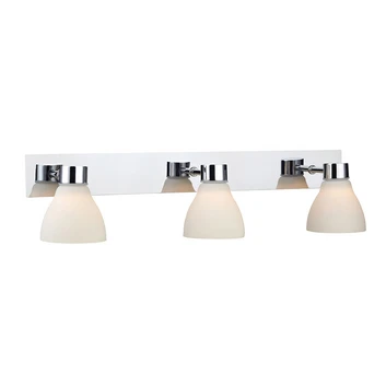Cassis 3 Vegglampe IP44 Krom/Opal - Markslöjd