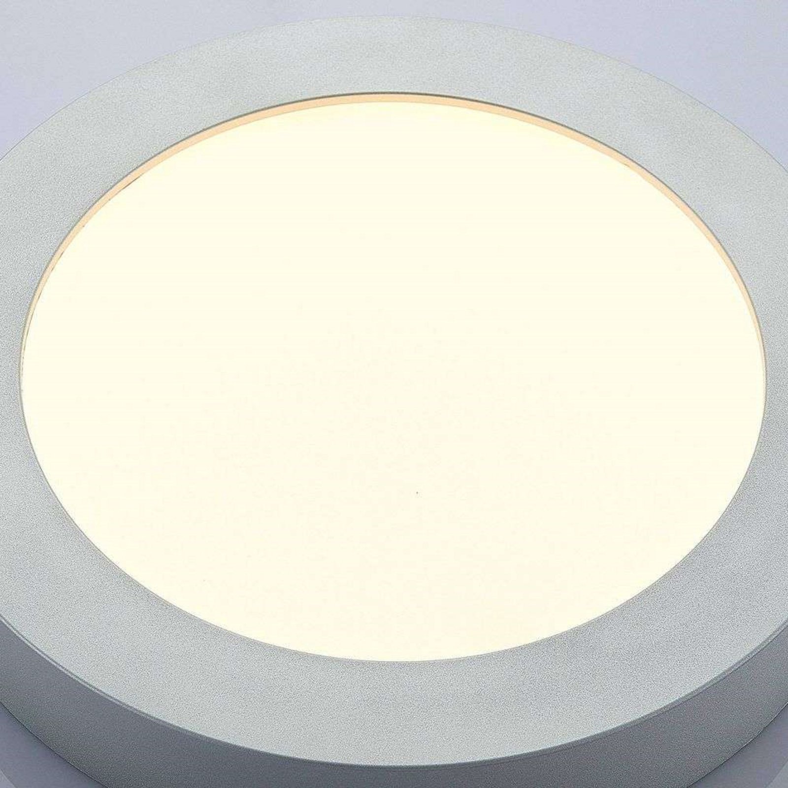 Marlo Plafonieră Round IP44 3000K Silver/White - Arcchio