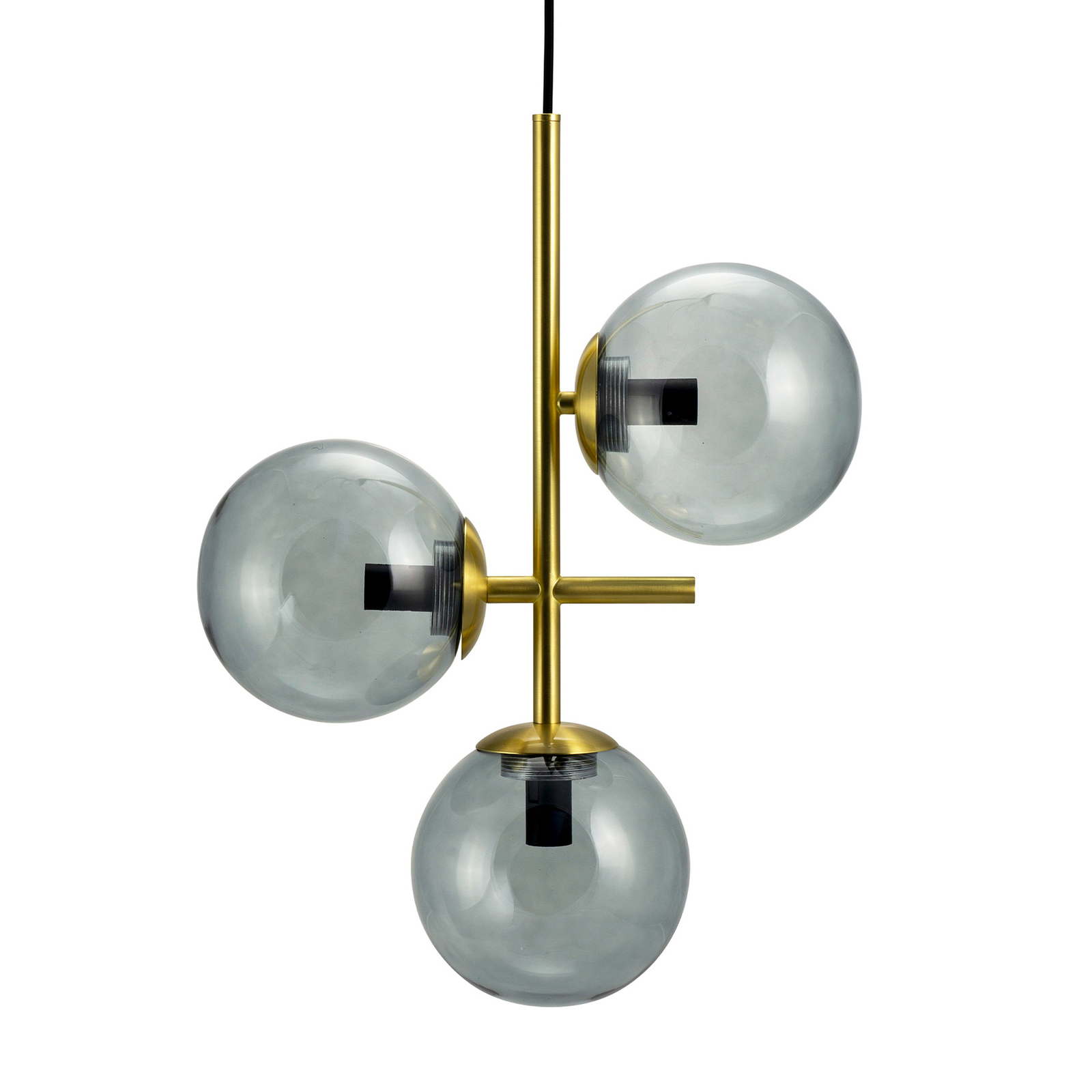 Como Lampa Wisząca Smoke/Brass - DybergLarsen