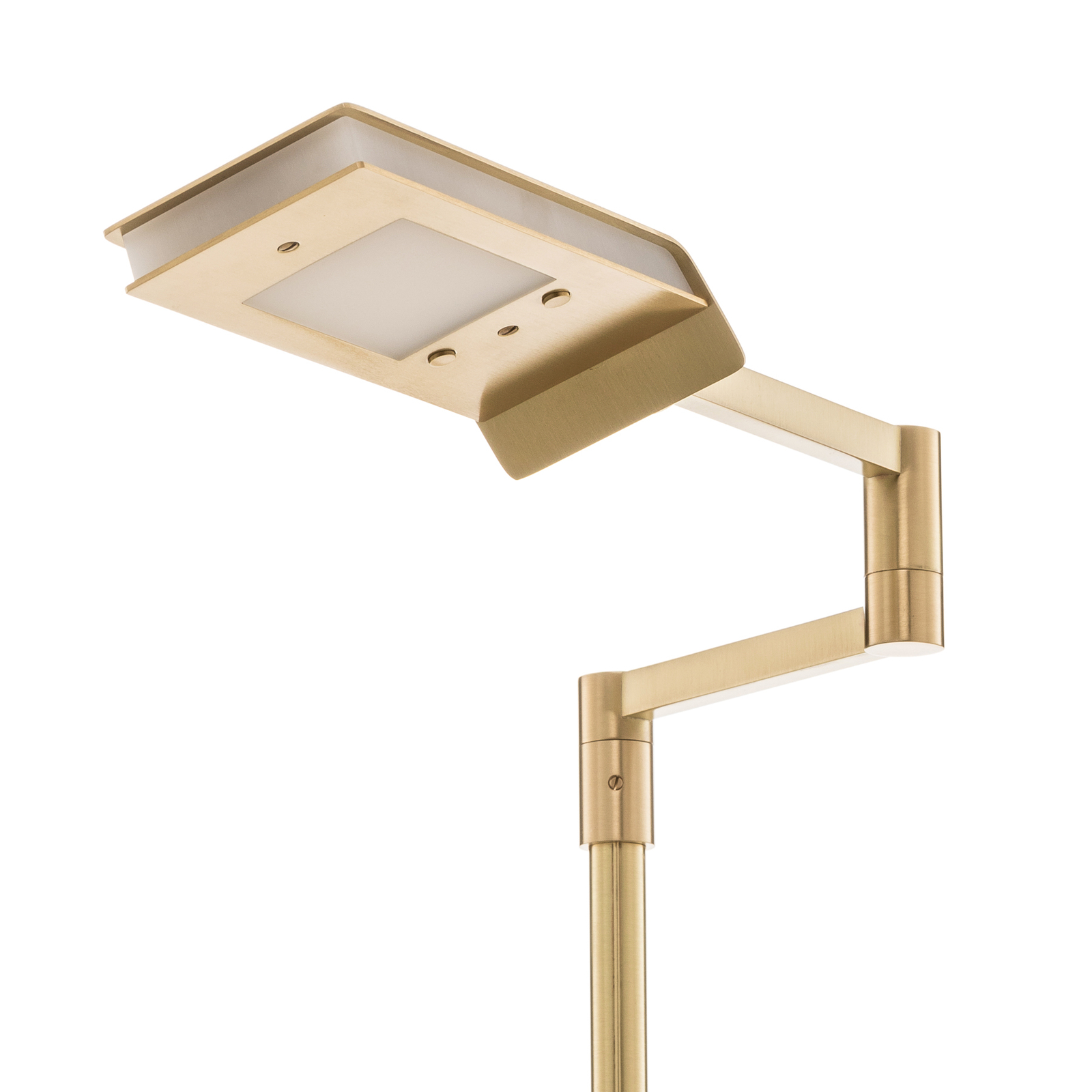 Rothfels Quendrim LED floor lamp, matt brass