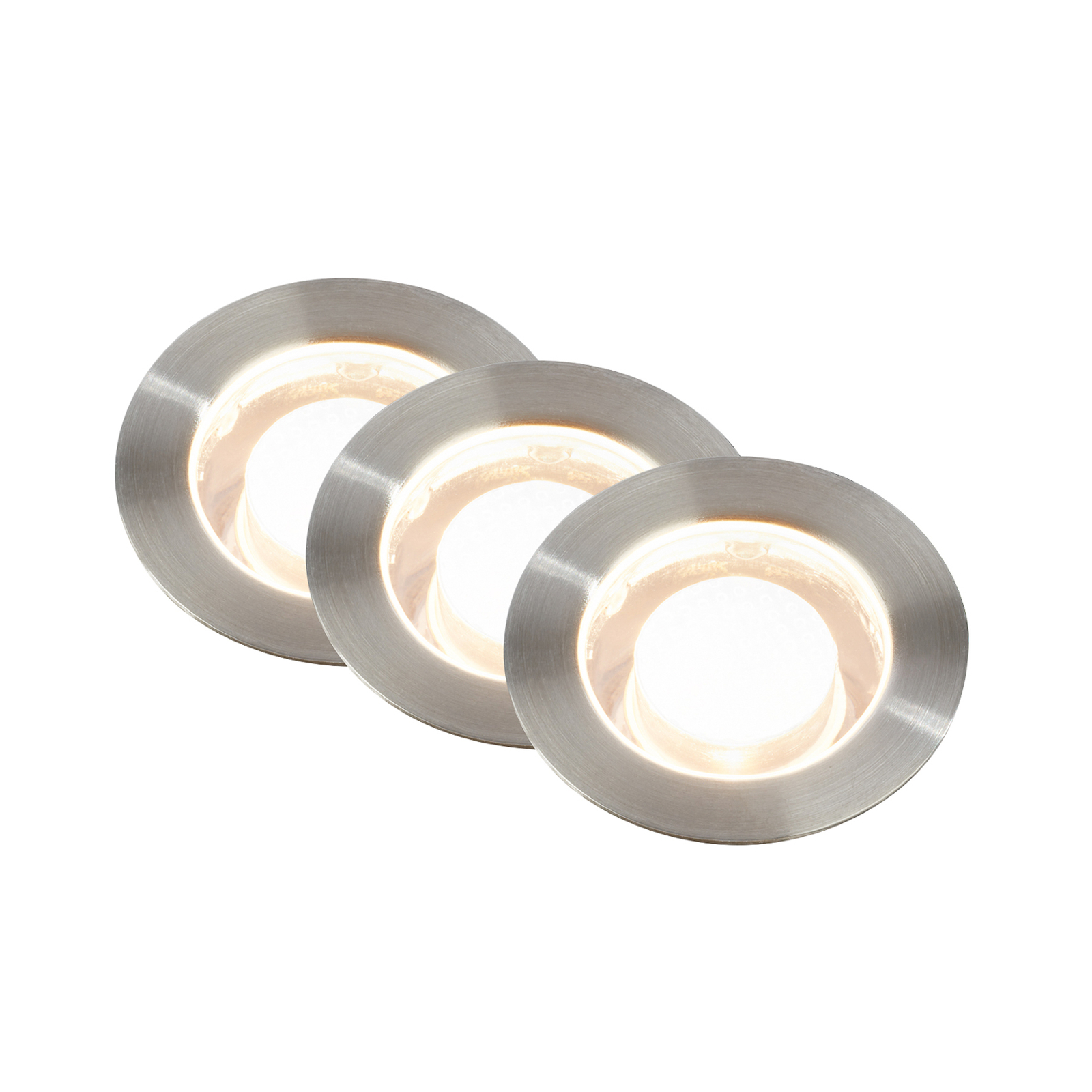 Spot encastré LED 3913032 IP67 12V 3x extension 3cm inox