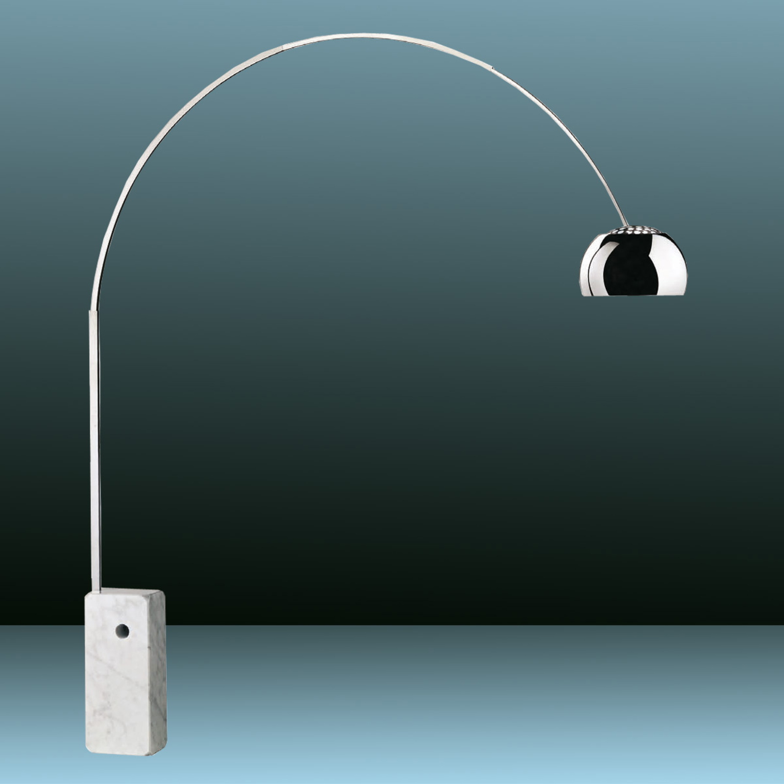 forseelser Bortset overraskende FLOS Arco - revolutionær LED-buelampe | Lampegiganten.dk