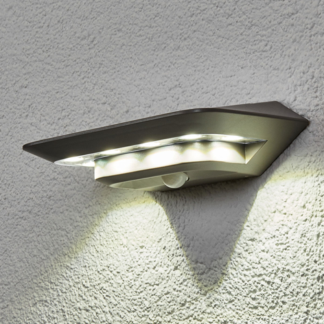 Solar-wandlamp GHOST met bewegingssensor